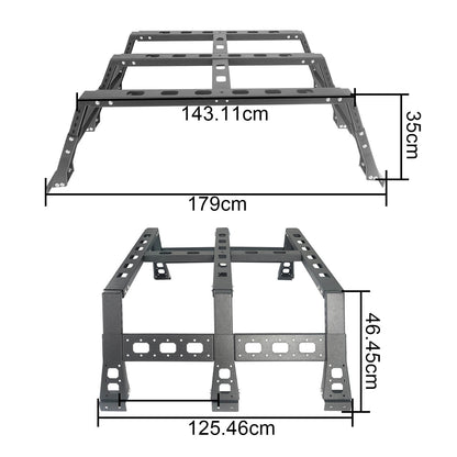 High Bed Rack MAX 13.8"(09-18 Dodge Ram 1500)-LandShaker