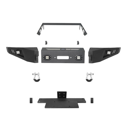 Front Bumper / Rear Bumper / Roof Rack(09-14 F-150 SuperCrew,Excluding Raptor)-LandShaker