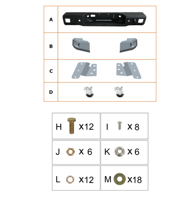 Front Bumper / Rear Bumper / Roof Rack(09-14 F-150 SuperCrew,Excluding Raptor)-LandShaker