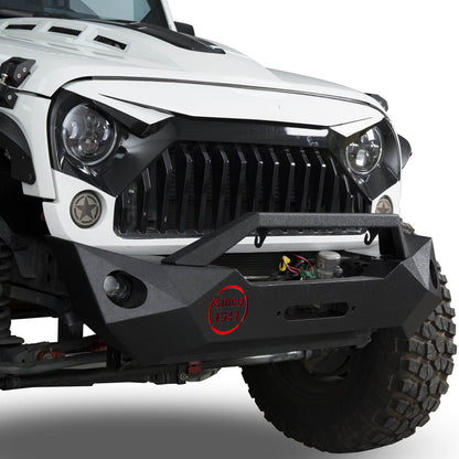 Fragmentation Stubby Front Bumper(07-18 Jeep Wrangler JK)-LandShaker