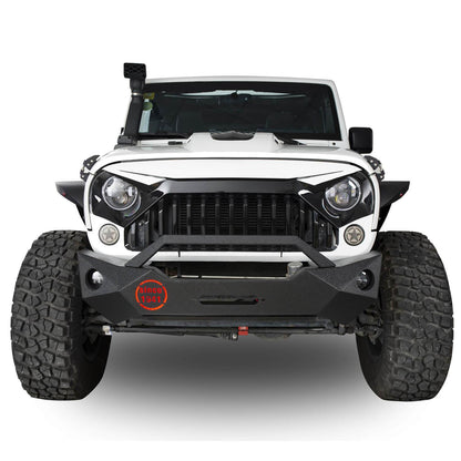 Fragmentation Stubby Front Bumper(07-18 Jeep Wrangler JK)-LandShaker