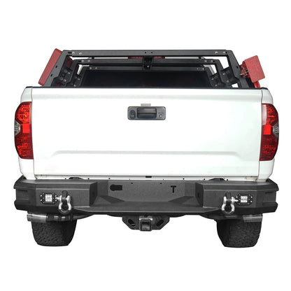 Full Width Front Bumper / Back Bumper / Roof Rack for 2014-2021 Toyota Tundra Crewmax b5000+b5003+b5004 9