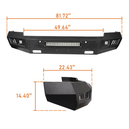 Front Bumper(14-15 Chevy Silverado 1500)-LandShaker