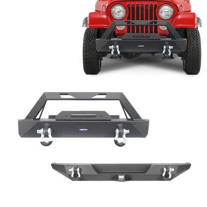 Front Bumper & Rear Bumper (76-86 Jeep Wrangler CJ-7)-LandShaker