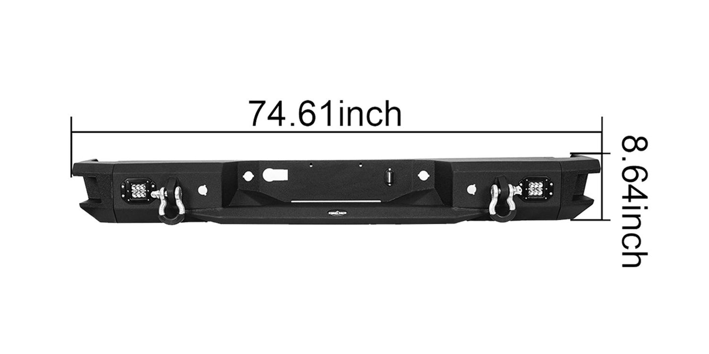 Front Bumper / Rear Bumper / Roof Rack(09-14 F-150 SuperCrew,Excluding Raptor)-LandShaker