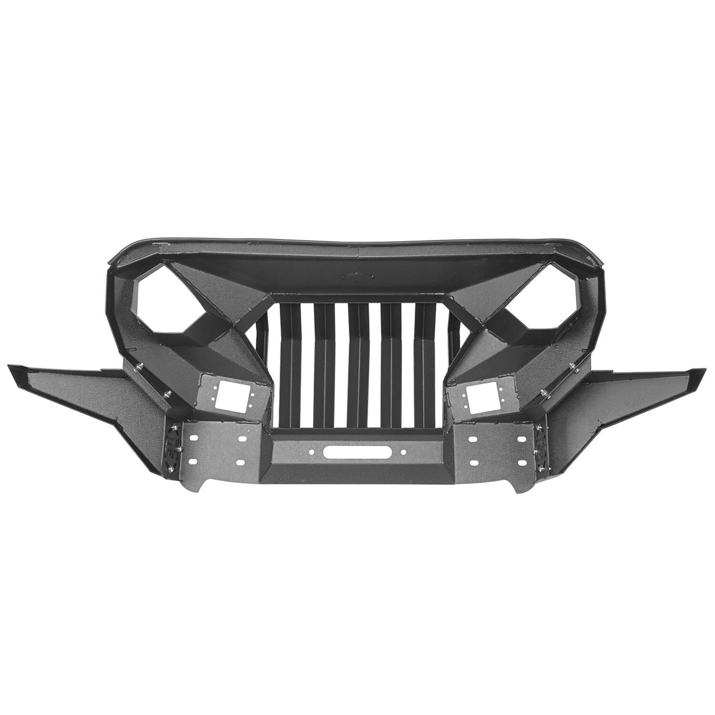 Front Bumper with Mad Max Grill(20-25 Jeep Gladiator JT & 18-25 Jeep Wrangler JL)-LandShaker