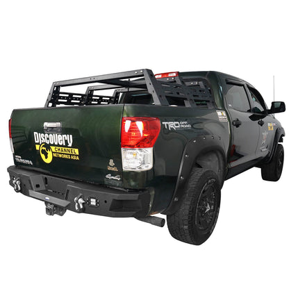 Full Width Bumper Rear Bumper(07-13 Toyota Tundra)-LandShaker