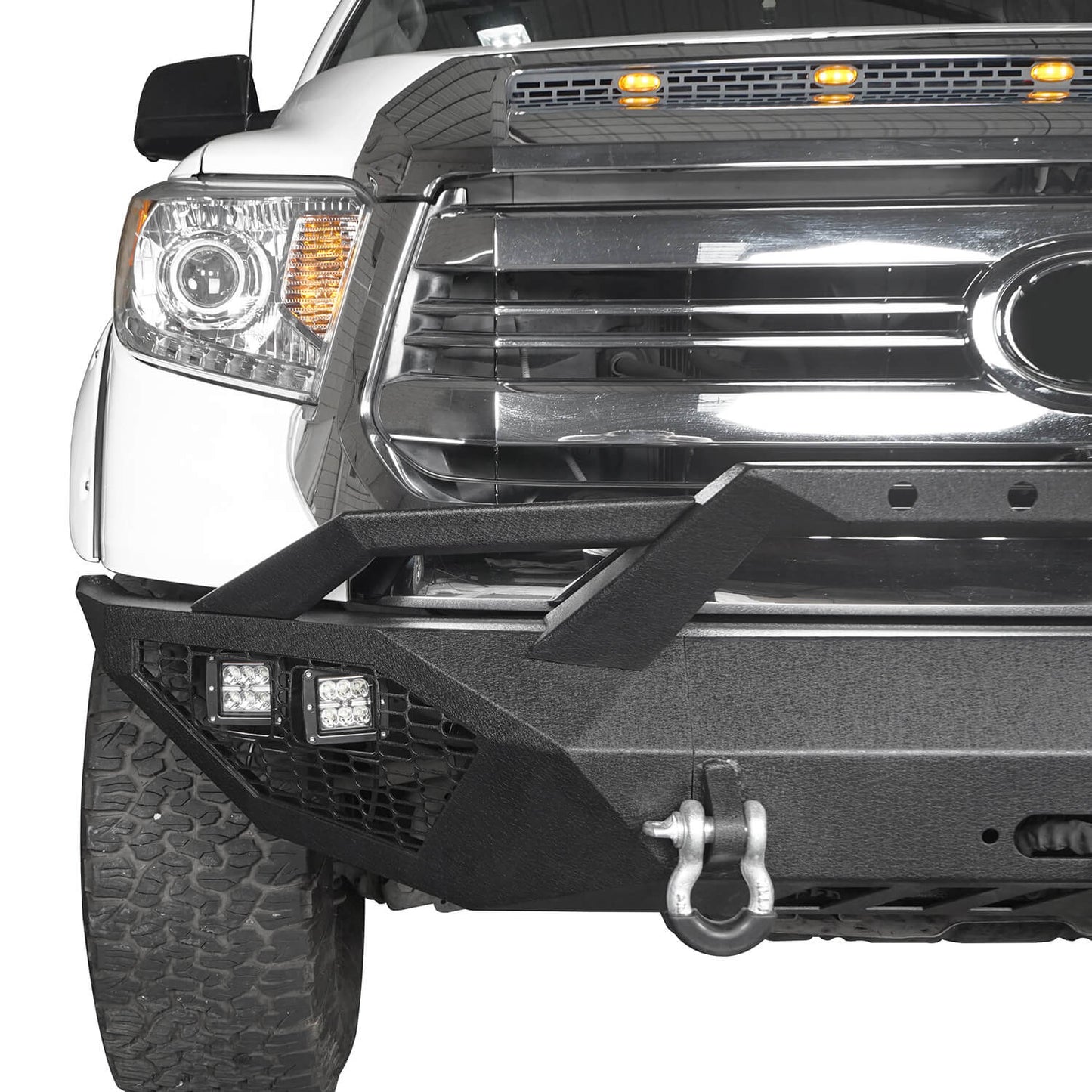 Tundra Full Width Front Bumper & Rear Bumper for 2014-2021 Toyota Tundra b5000+b5003 7