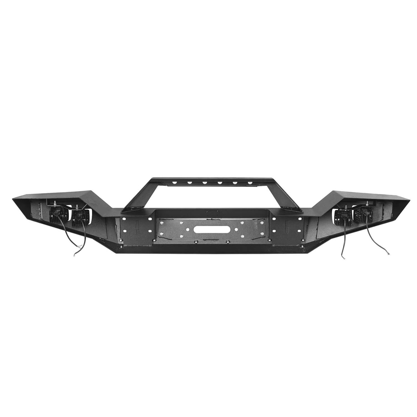 Full Width Front Bumper w/Winch Plate(20-24 Jeep Gladiator JT)-LandShaker