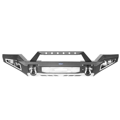 Full Width Front Bumper w/Winch Plate(20-24 Jeep Gladiator JT)-LandShaker