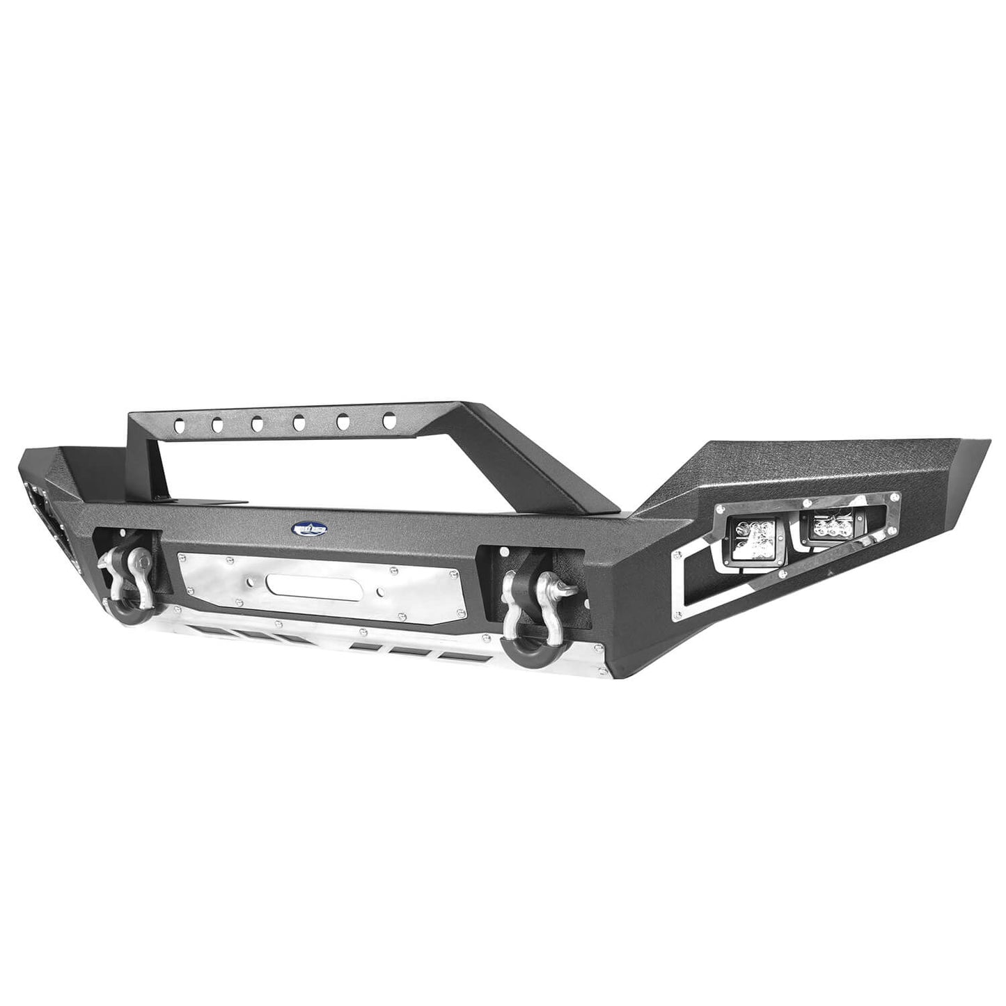 Full Width Front Bumper w/Winch Plate(20-24 Jeep Gladiator JT)-LandShaker