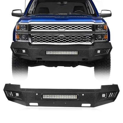 Chevrolet Front Bumper & Rear Bumper Combo(14-15 Chevy Silverado 1500)-LandShaker