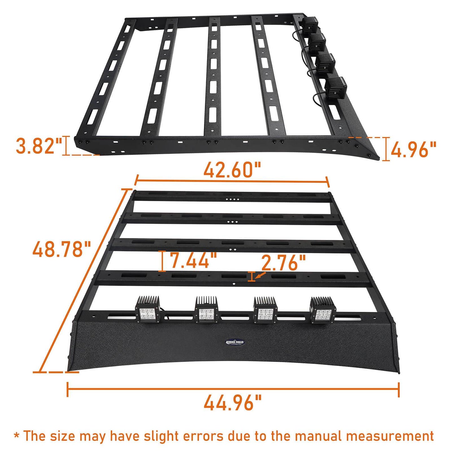 Roof Rack(05-22 Toyota Tacoma Access Cab Gen 2/3)-LandShaker