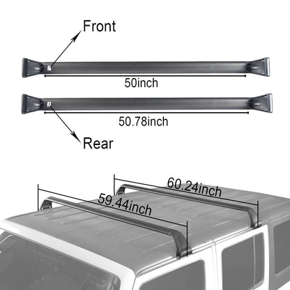 Roof Rack Aluminum Alloy(2020 Jeep Gladiator JT)-LandShaker