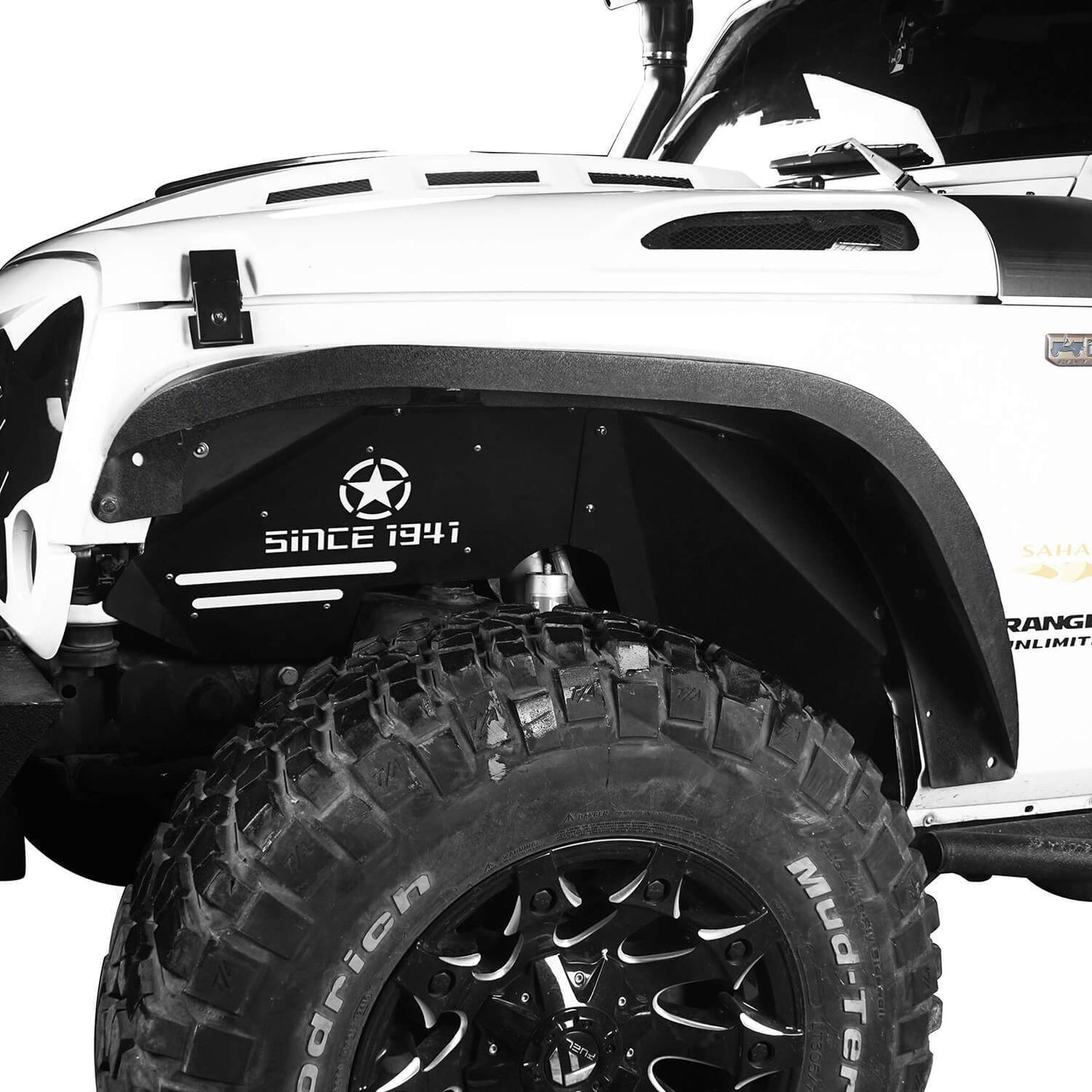 Fender Flares / Front Inner Fender Liners/ Rear Inner Fender Liners(07-18 Jeep Wrangler JK)-LandShaker