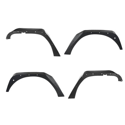 Flux Tubular Fender Flares / Front Inner Fender Liners / Rear Inner Fender Liners(07-18 Jeep Wrangler JK)-LandShaker