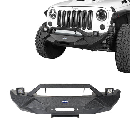 Blade Stubby Front Bumper & Different Trail Rear Bumper Combo(07-18 Jeep Wrangler JK)-LandShaker