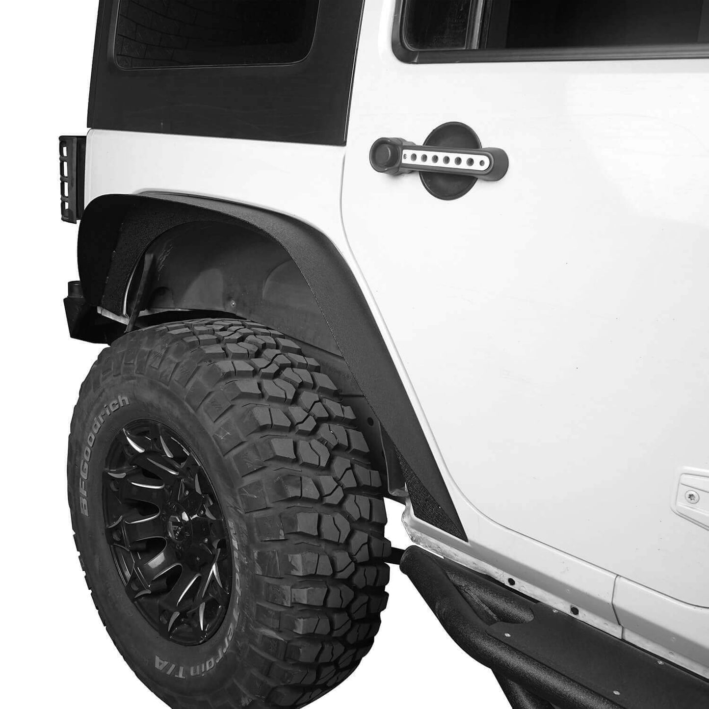 Flat Fender Flares / Front Inner Fender Liners / Rear Inner Fender Liners(07-18 Jeep Wrangler JK)-LandShaker