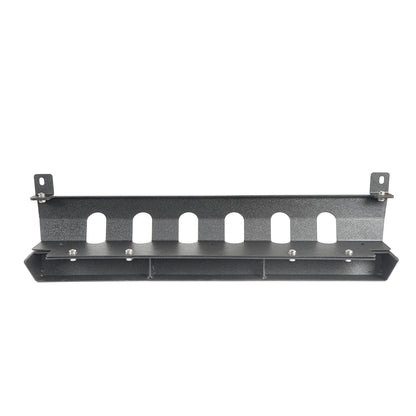 Black Steel Front Skid Plate(07-18 Jeep Wrangler JK)-LandShaker