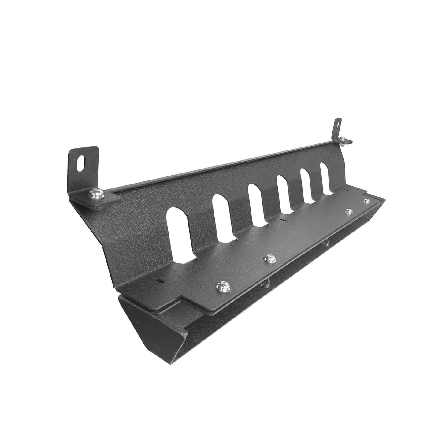 Black Steel Front Skid Plate(07-18 Jeep Wrangler JK)-LandShaker