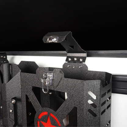 Jerry Gas Can Holder w/Tailgate Mount & Jerry Gas Can(07-18 Jeep Wrangler JK)-LandShaker