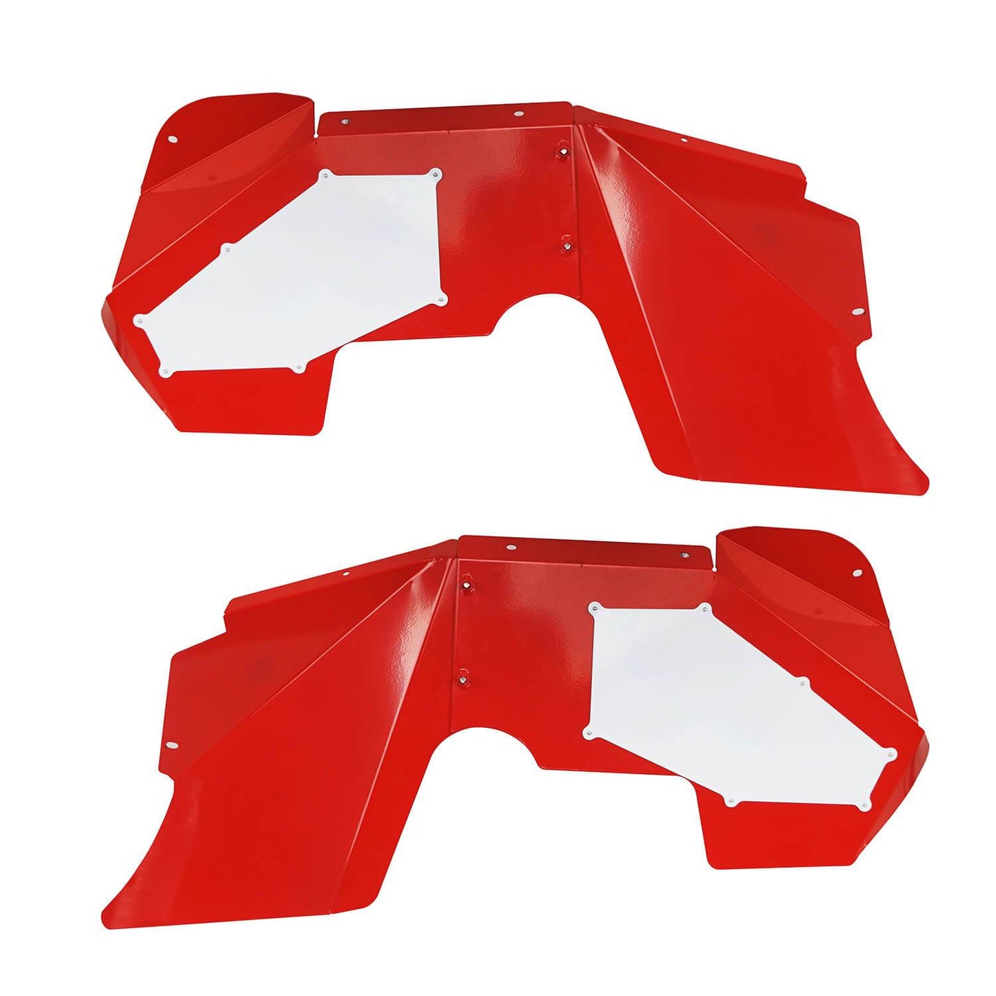 Vivid Red Front Inner Fender Liners / Rear Inner Fender Liners Kit(07-18 Jeep Wrangler JK)-LandShaker