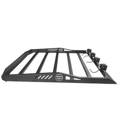 Hard Top Roof Rack Cargo Carrier Basket(18-24 Jeep Wrangler JL 4 Doors)-LandShaker