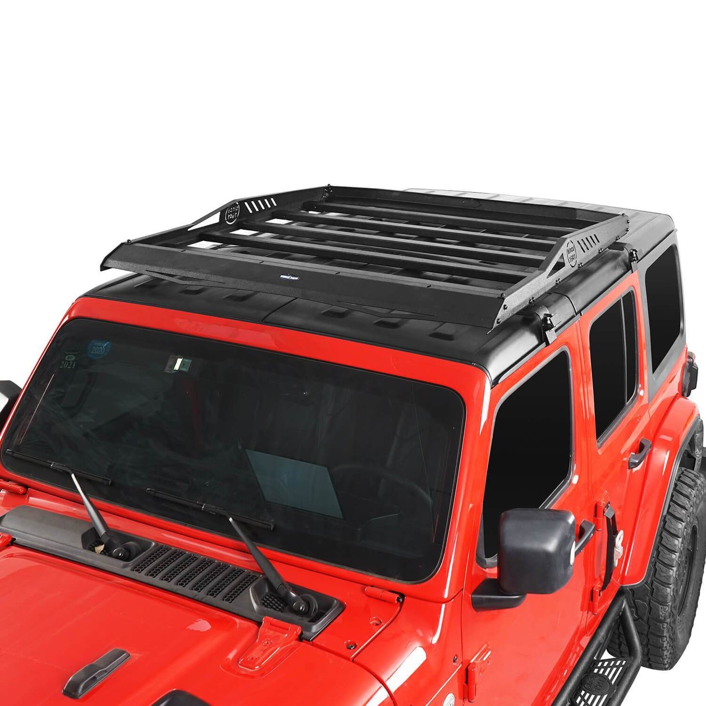 Hard Top Roof Rack Cargo Carrier Basket(18-24 Jeep Wrangler JL 4 Doors)-LandShaker