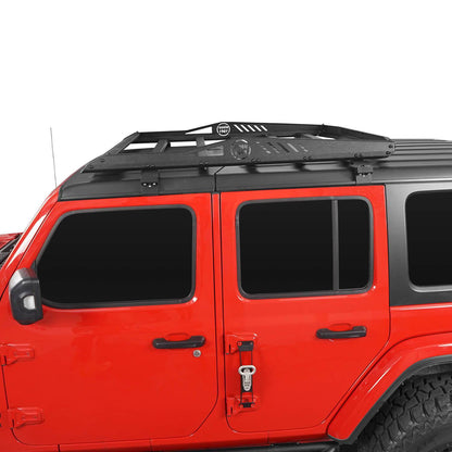 Hard Top Roof Rack Cargo Carrier Basket(18-24 Jeep Wrangler JL 4 Doors)-LandShaker