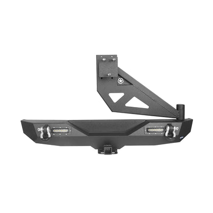 Mad Max Front Bumper & Rear Bumper w/Tire Carrier(18-24 Jeep Wrangler JL)-LandShaker