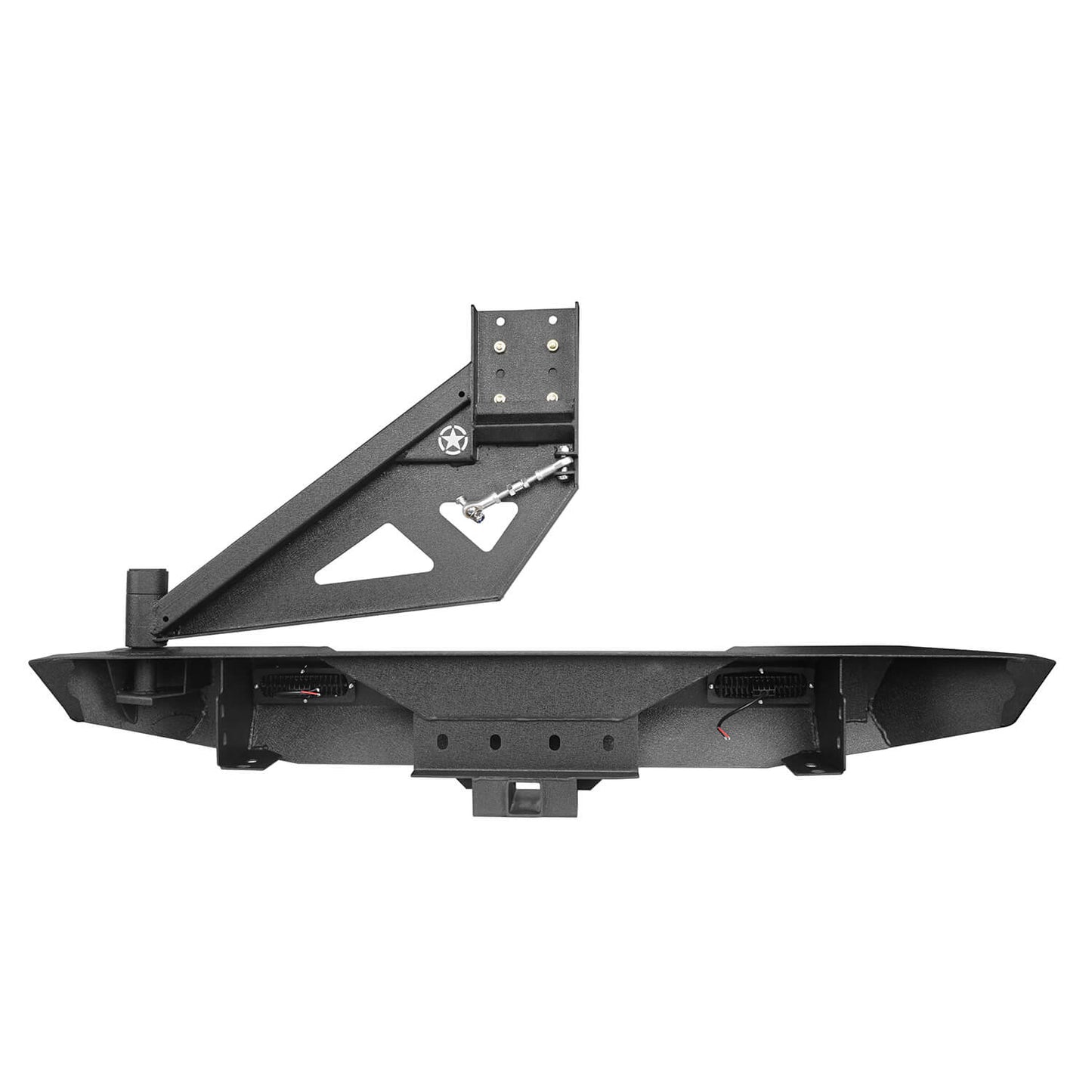 Mad Max Front Bumper & Rear Bumper w/Tire Carrier(18-24 Jeep Wrangler JL)-LandShaker