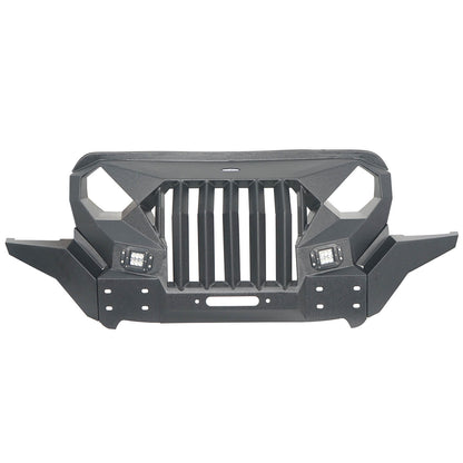 Mad Max Front Bumper & Rear Bumper w/Tire Carrier(18-24 Jeep Wrangler JL)-LandShaker