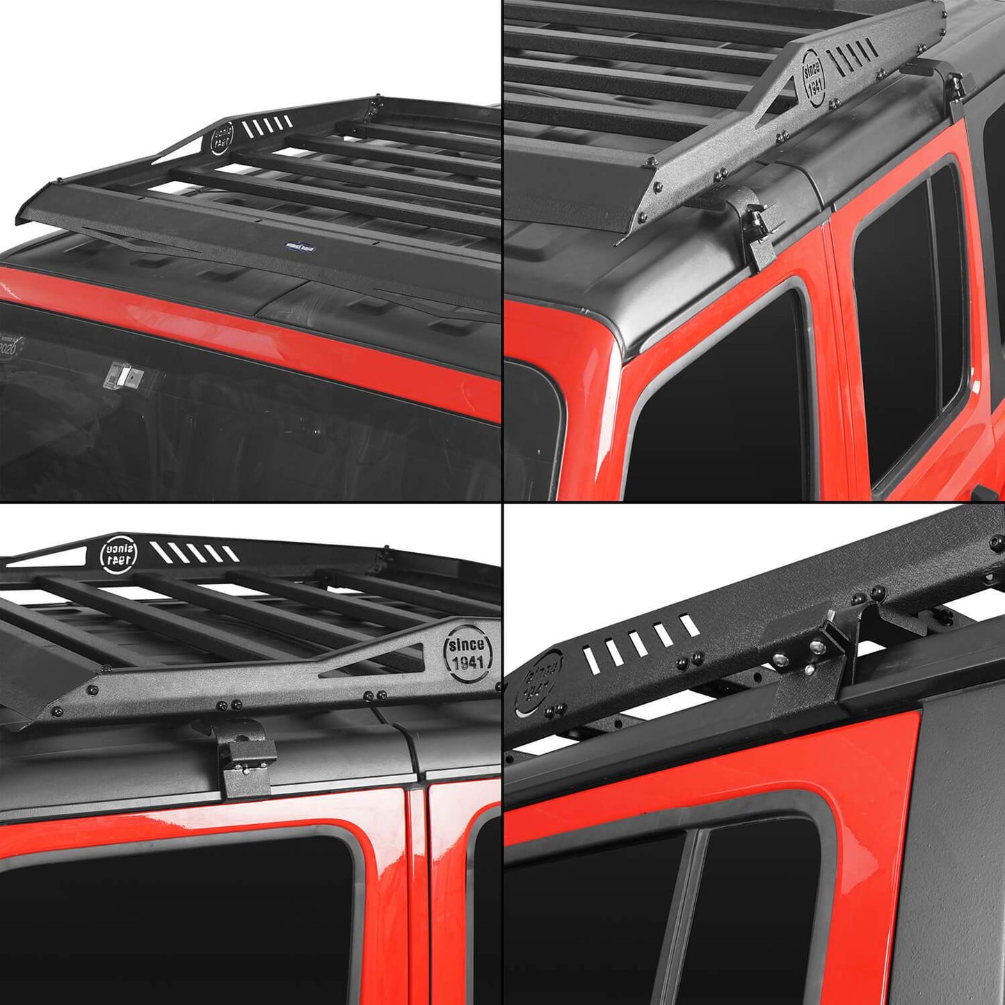 Hard Top Roof Rack Cargo Carrier Basket(20-24 Jeep Gladiator JT 4 Doors)-LandShaker