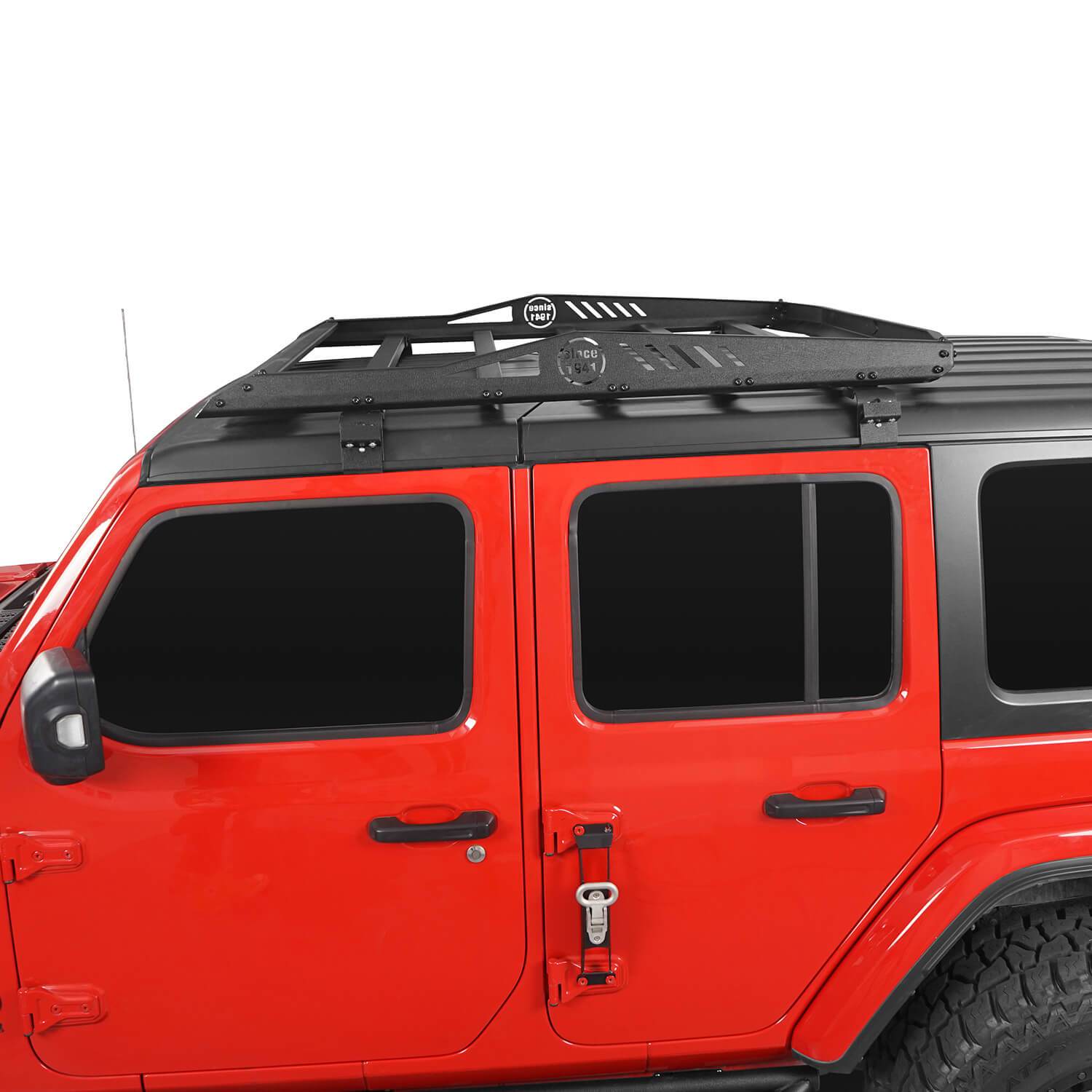 Jeep JT Hard Top Roof Rack Cargo Carrier Basket for 2020 2024 Jeep Gladiator LandShaker 4x4