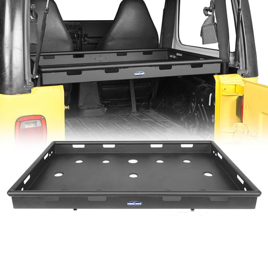 Interior Cargo Rack w/Elastic Rope Net(97-06 Jeep Wrangler TJ)-LandShaker