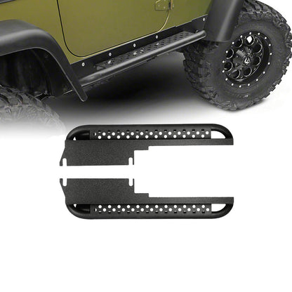 Side Steps Rocker Guard Door Guards(97-06 Jeep Wrangler TJ)-LandShaker