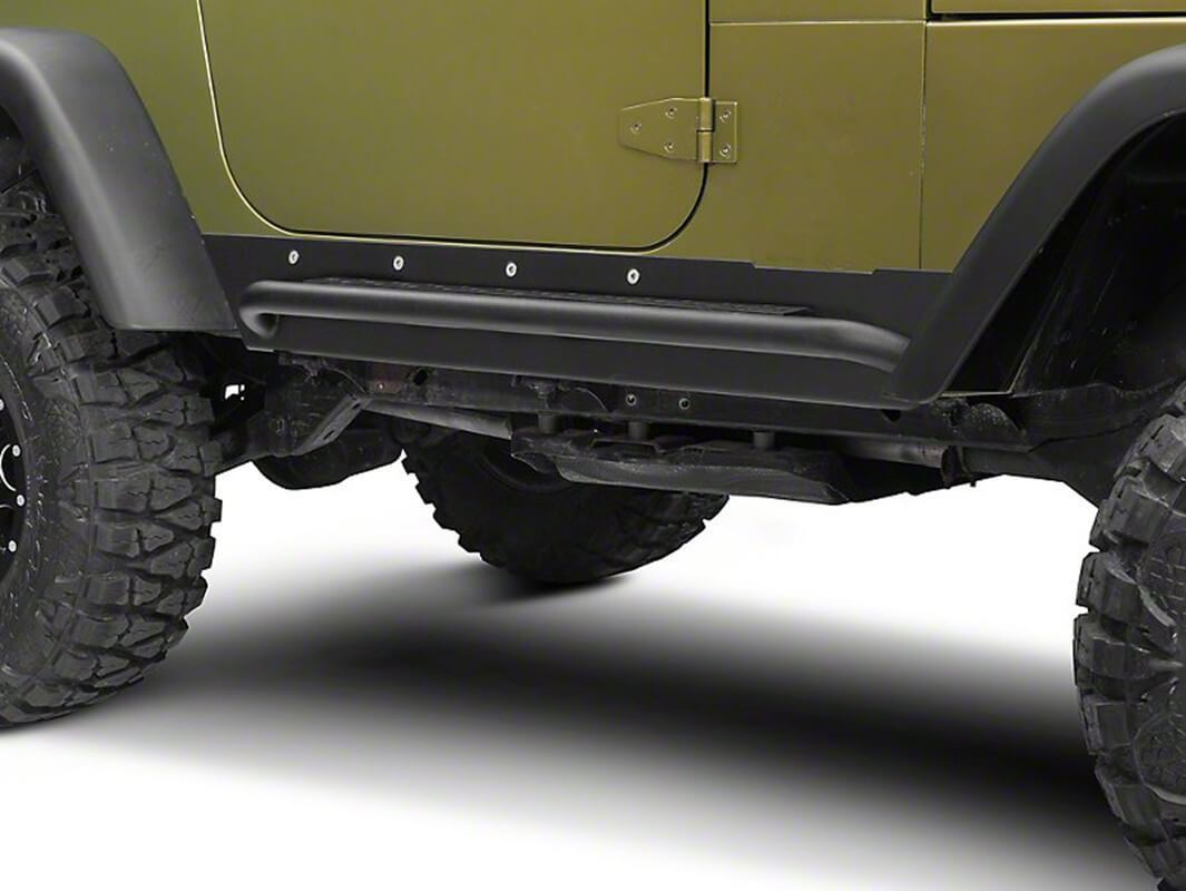 Side Steps Rocker Guard Door Guards(97-06 Jeep Wrangler TJ)-LandShaker