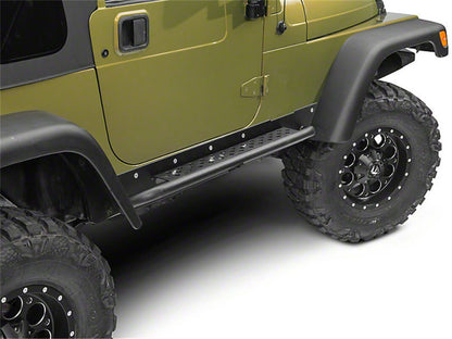 Side Steps Rocker Guard Door Guards(97-06 Jeep Wrangler TJ)-LandShaker