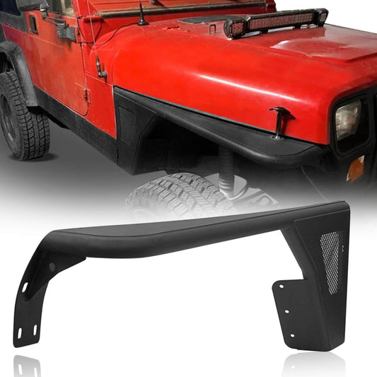 Tubular Front Fender Flares(87-95 Jeep Wrangler YJ)-LandShaker