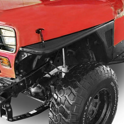 Tubular Front Fender Flares(87-95 Jeep Wrangler YJ)-LandShaker