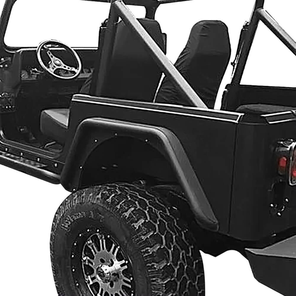 Rear Fender Flares(87-95 Jeep Wrangler YJ)-LandShaker