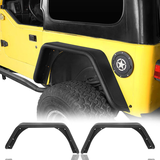 Rear Tube Fender Flares(97-06 Jeep Wrangler TJ)-LandShaker