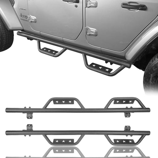 Side Steps Running Boards(18-24 Jeep Wrangler JL 4 Door)-LandShaker