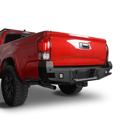 Tacoma Sensors Rear Bumper Replacement for Toyota Tacoma 3rd Gen - LandShaker 4x4 b4204-4