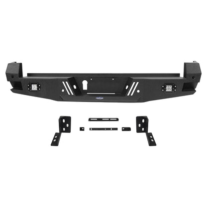 Tacoma Sensors Rear Bumper Replacement for Toyota Tacoma 3rd Gen - LandShaker 4x4 b4204-7