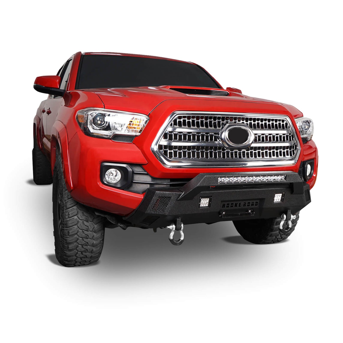 Tacoma Front Bumper Stubby Bumper for Toyota Tacoma 3rd Gen - LandShaker 4x4 b4202-4