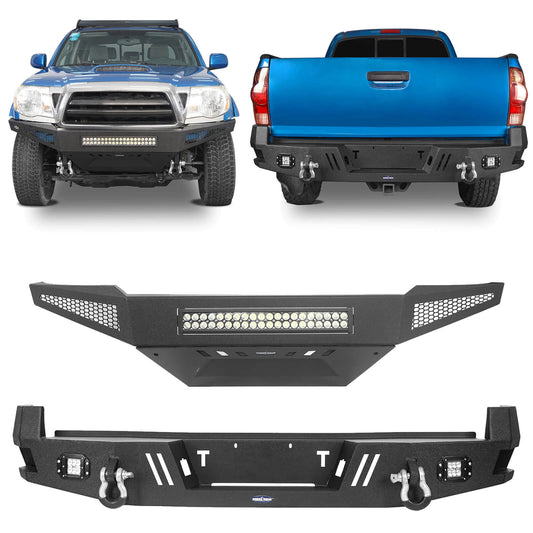 Toyota Tacoma Front & Rear Bumper for 2005-2011 Toyota Tacoma  - LandShaker 4x4 b40084022-10