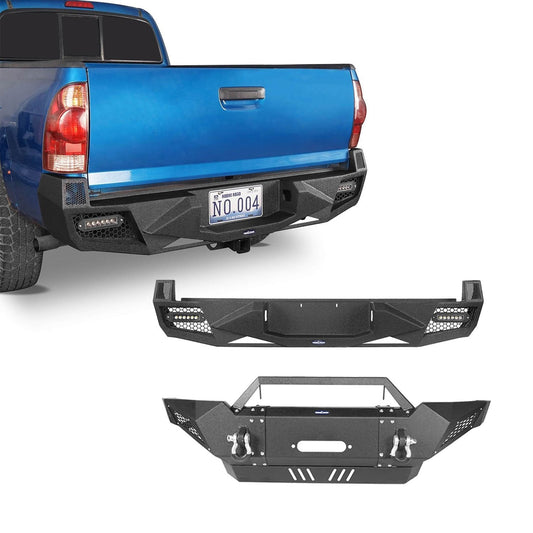 Toyota Tacoma Front & Rear Bumper for 2005-2011 Toyota Tacoma - LandShaker 4x4 b40014023-1