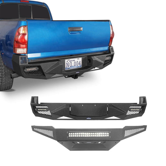 Toyota Tacoma Front & Rear Bumper for 2005-2011 Toyota Tacoma - LandShaker 4x4 b40084023-2