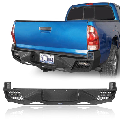 Rear Bumper w/LED Spotlights(05-15 Toyota Tacoma)-LandShaker